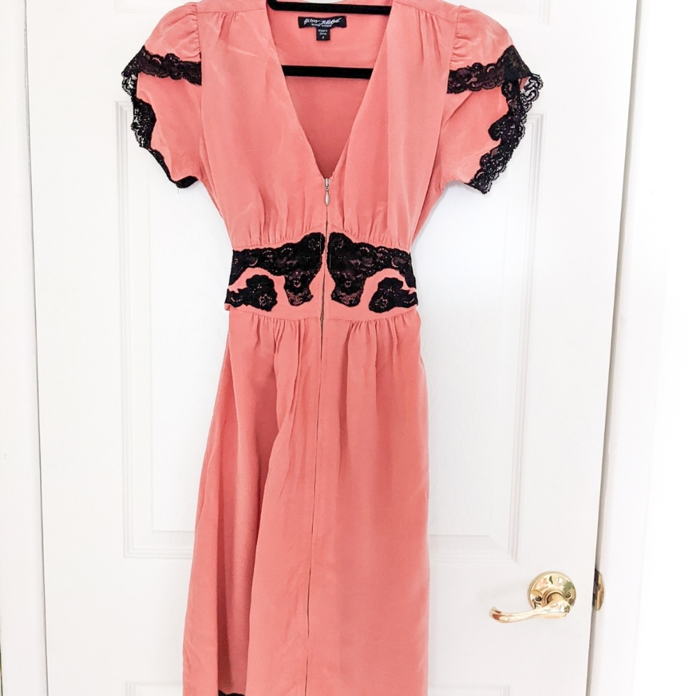 Betsey Johnson 💯 Silk Wrap Dress